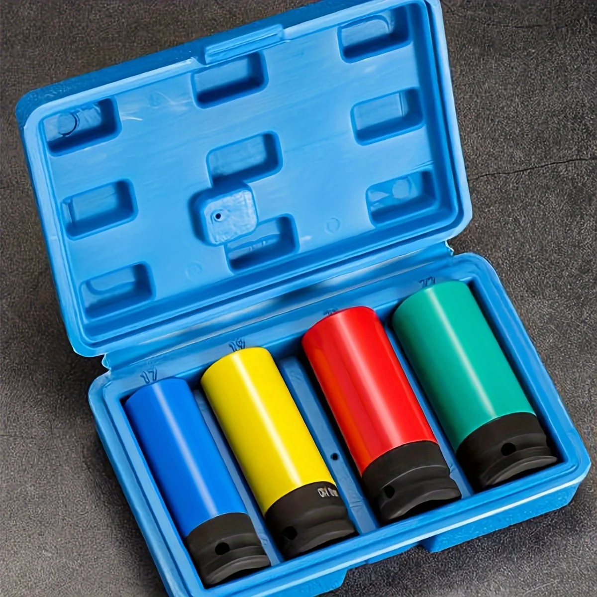 Impact Socket Thin Wall Deep Metric Set - 1/2