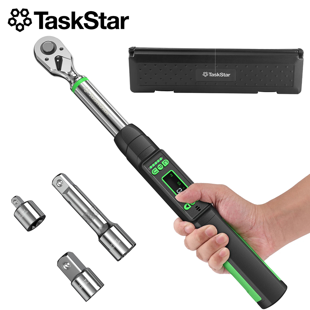 Electronic Torque Adapter 3/8 1/2 Digital - TaskStar 3/8-inch Digital Torque Wrench with