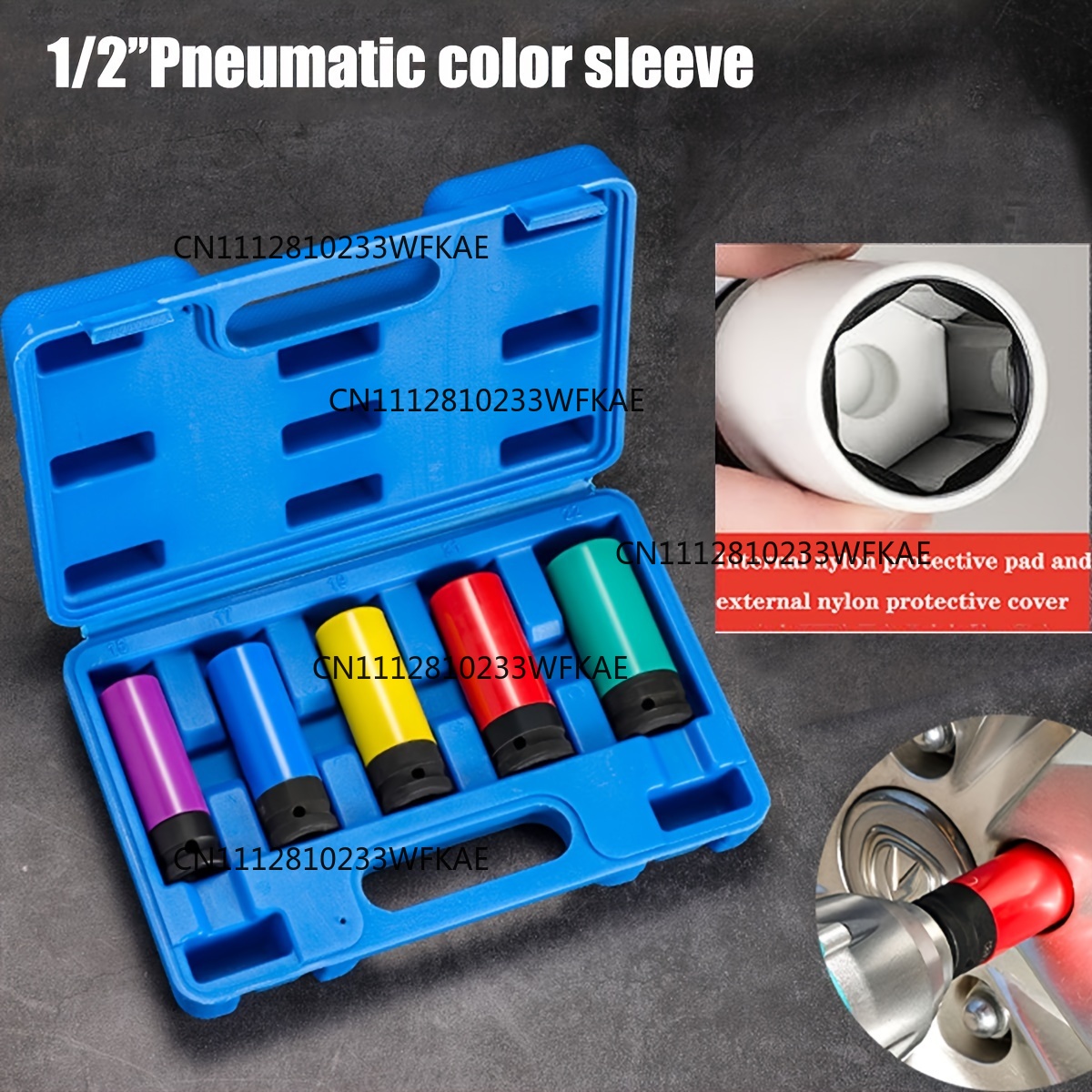 1/2- Inch Drive Wheel Protecto - Impact Socket Thin Wall Deep Metric Set review and price