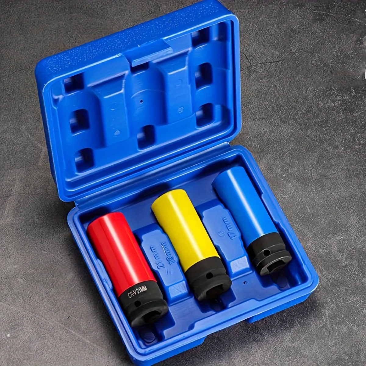 Metric 6 Point 1/2 Inch Drive  - Impact Socket Thin Wall Deep Metric Set review and price