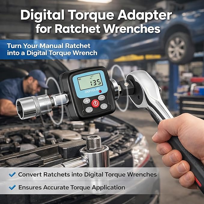 Precision Torque Wrench Adapte - Electronic Torque Adapter 3/8 1/2 Digital review and price