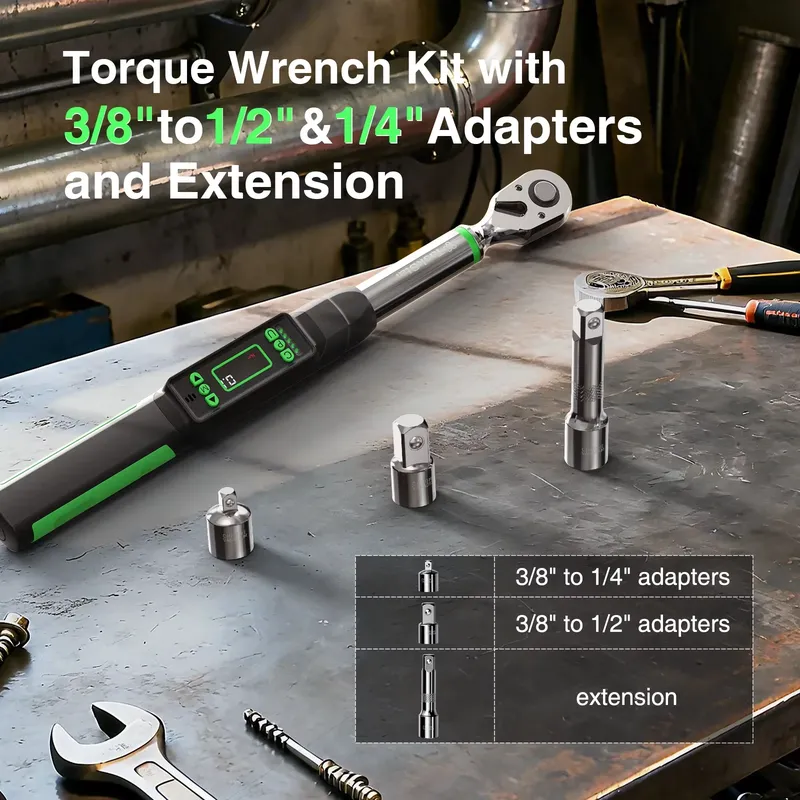 TaskStar 3/8-inch Digital Torq - Electronic Torque Adapter 3/8 1/2 Digital review and price