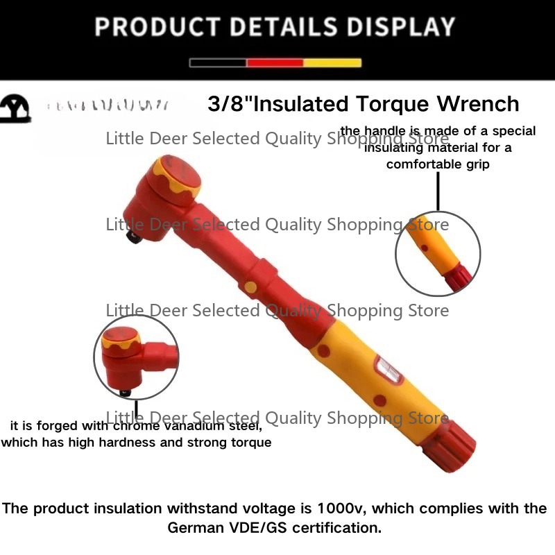 WEDO Insulated VDE Certificate - Insulated Torque Wrench 1000V Vde Electric review and price