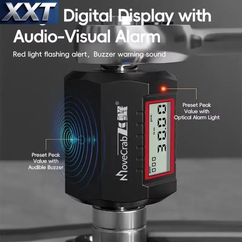 XXT MoveCrab Digital Torque Ad - Electronic Torque Adapter 3/8 1/2 Digital review and price