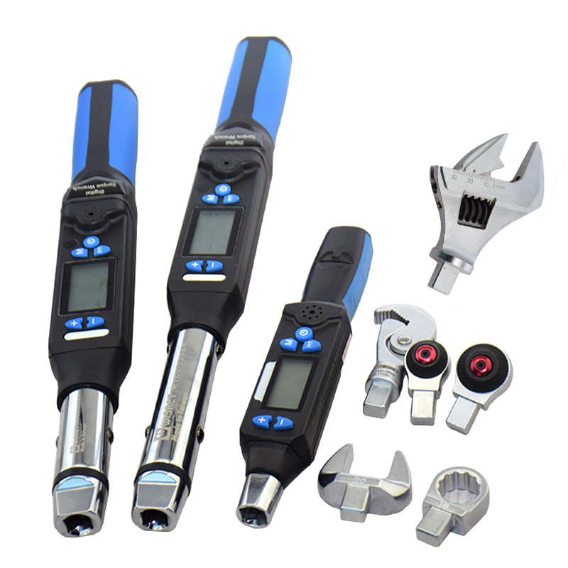 High Precision Adjustable Elec - Interchangeable Head Torque Wrench Open review and price