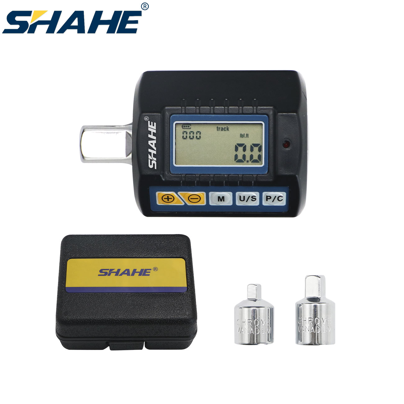 SHAHE Digital Torque Adapter 1 - Electronic Torque Adapter 3/8 1/2 Digital review and price
